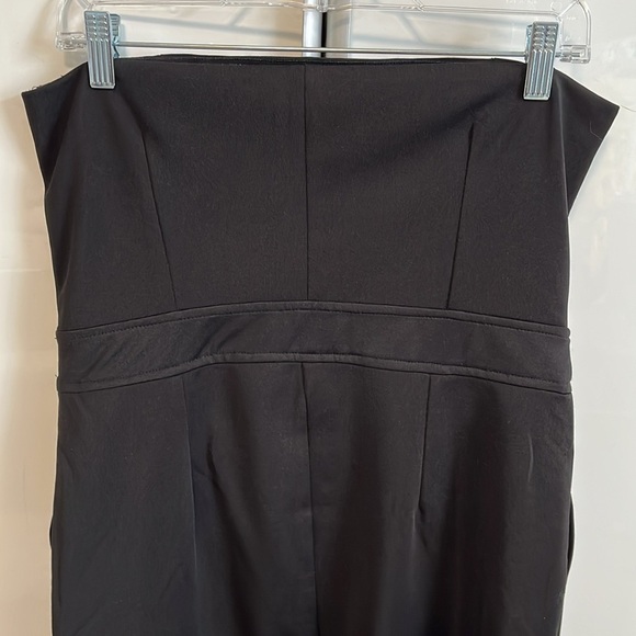 VERY J Lined Black Strapless Mini Dress, Size L - Picture 11 of 16